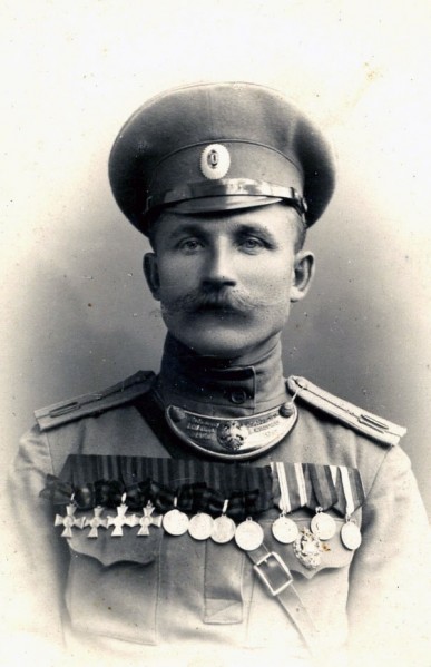 Штабс-капитан Лебедзь Степан Александрович, выпускник 1912 года