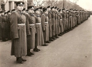 7 ноября 1960 г. Командир 5-й батареи КВАКУ м-р Владимиров. 
