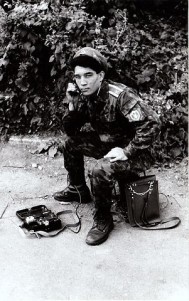 Радиотелефонист Чакканов. 4-я батарея, выпуск 1995г.